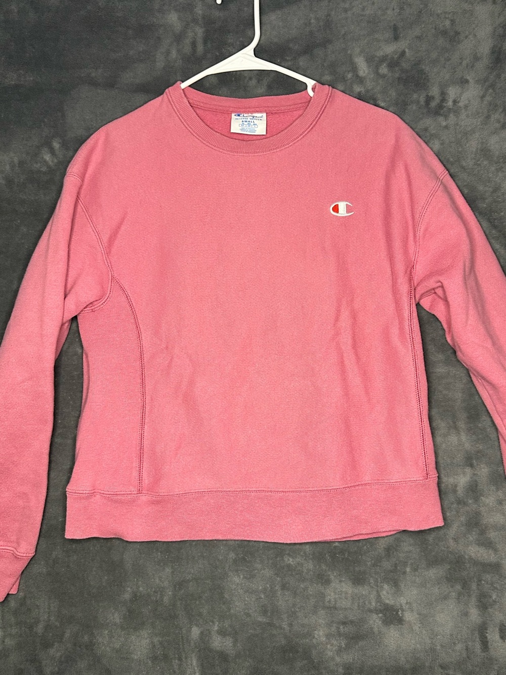 Vintage Champion Pink Crewneck Reverse Weave Sweatshirt - Back to School ready!